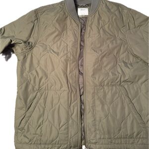 Old Navy Khaki Quilted Jacket